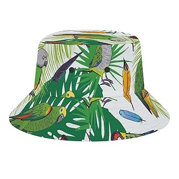 廃盤　限定色　パタゴニア　バケツハット　鳥　オウム　パロット　アウトドア　海　山 廃盤 限定色 パタゴニア バケツハット 鳥 オウム パロット